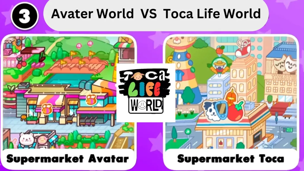Toca Boca World VS Avatar World  7 Avater World VS Toca Life World