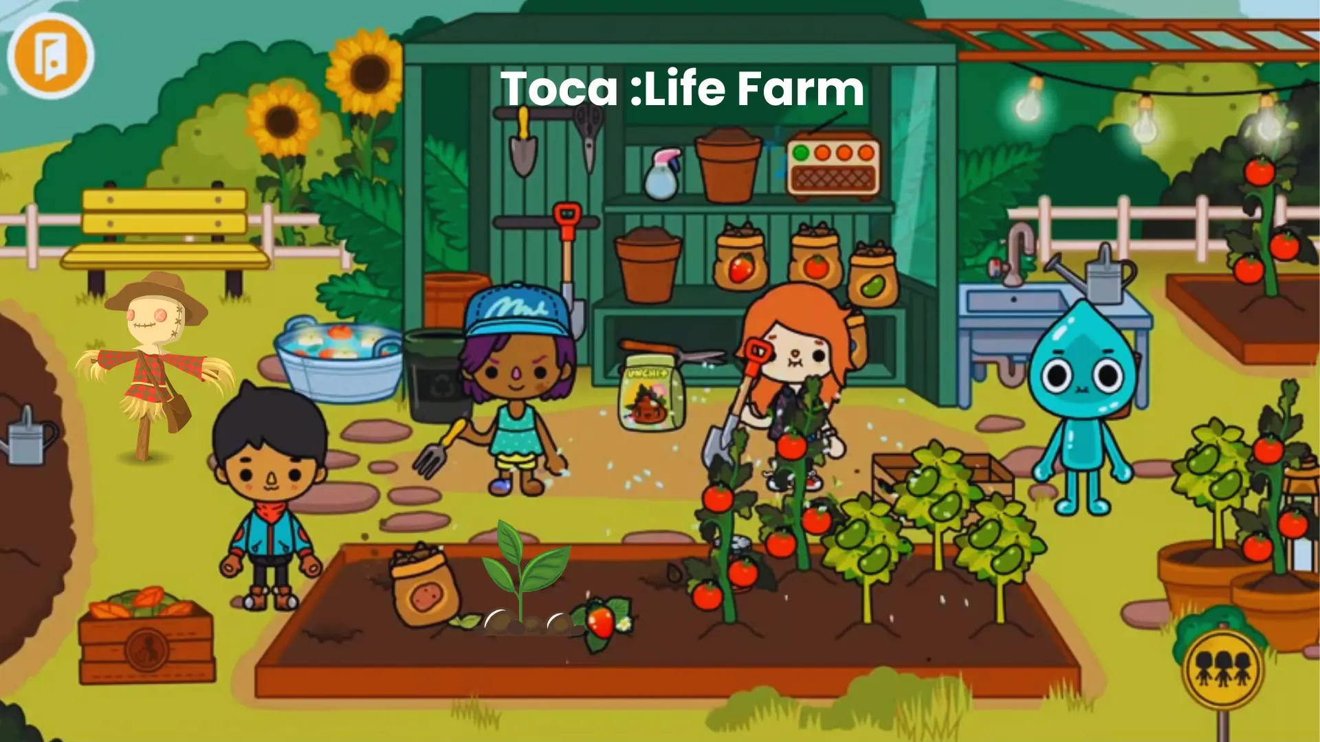 Experience life on the farm in Toca Life Farm.