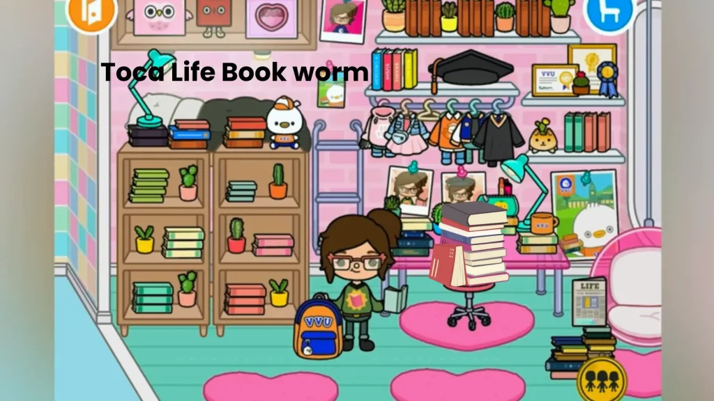create stories toca life book worm 