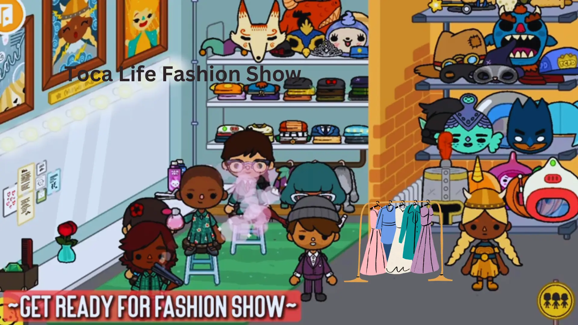 Showcase your style in Toca Life Fashion Show.
