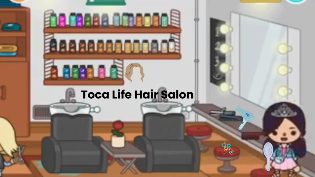 toca life hair salon picture