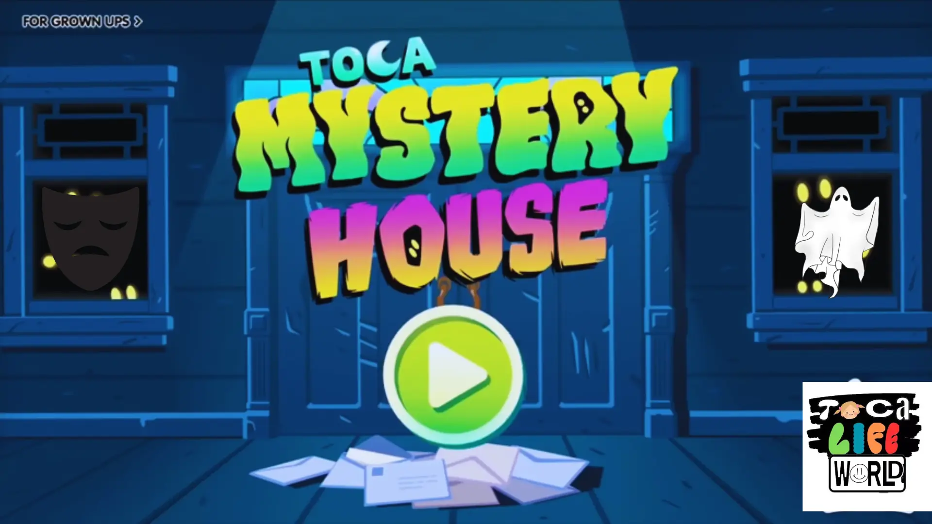 Investigate hidden clues in Toca Mystery House!
