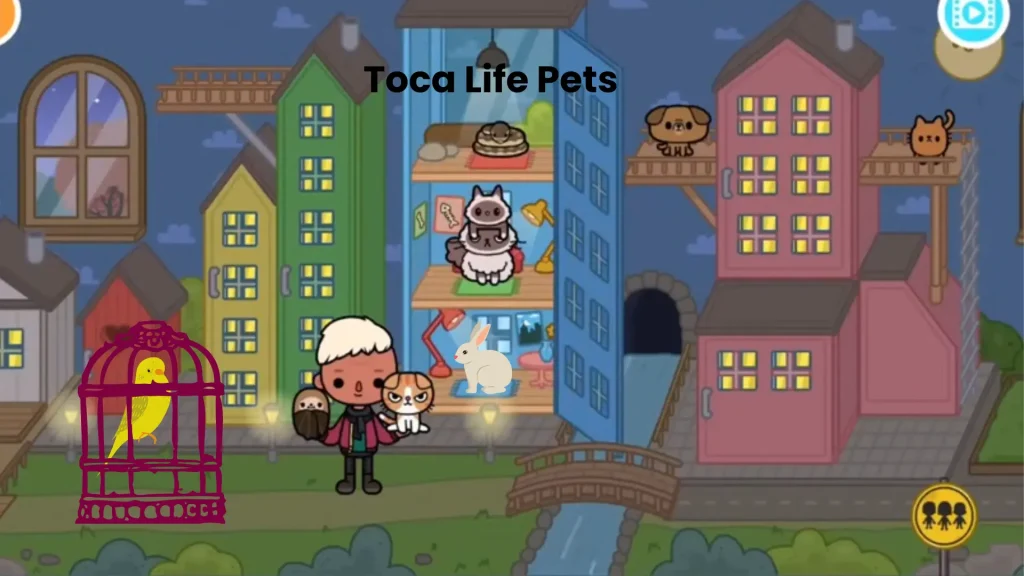 toca life pet shop visit with characters and buy pet