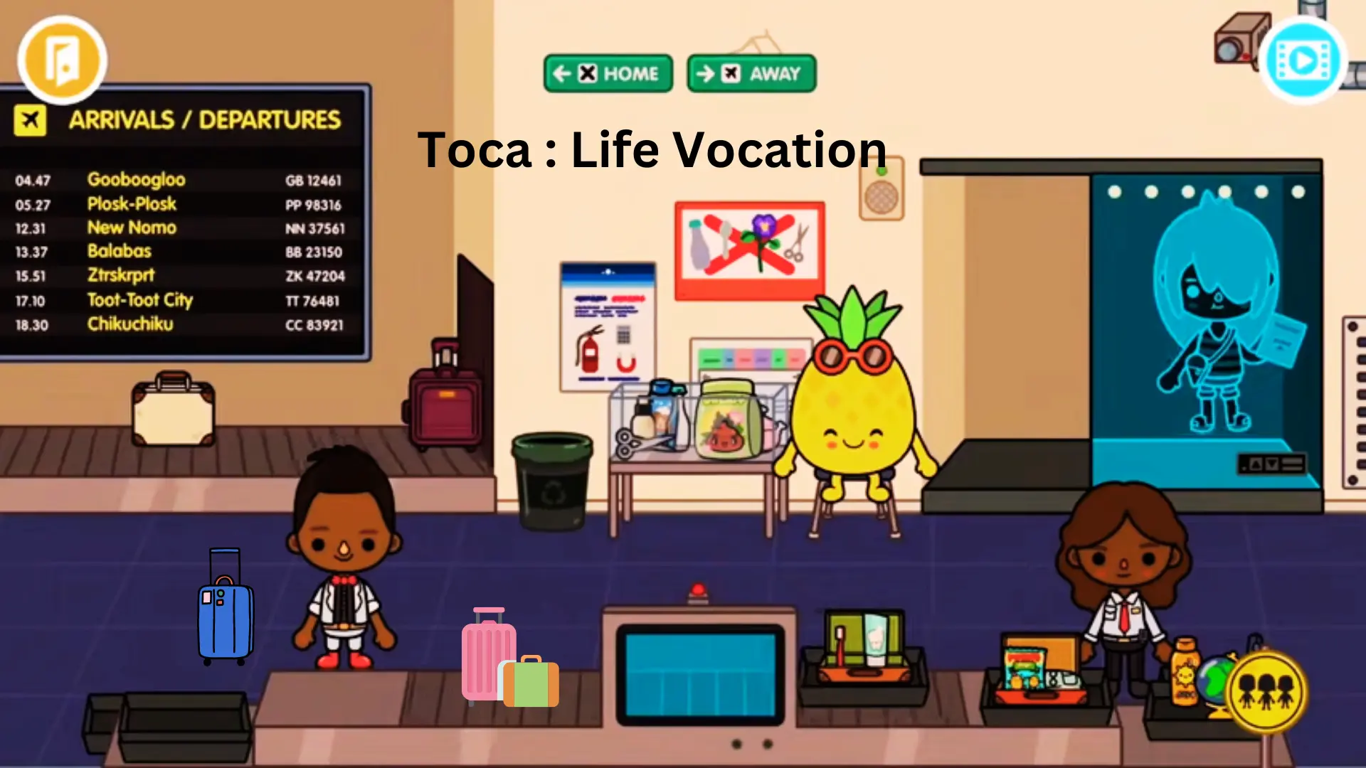 Explore various professions in Toca Life Vocation