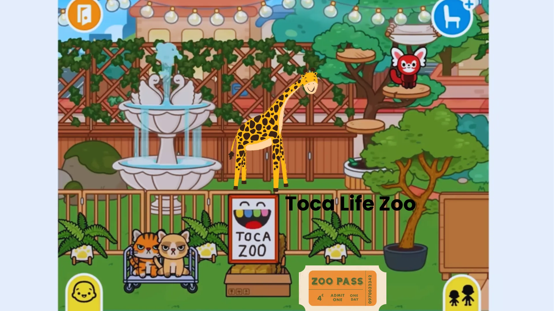 Experience wildlife adventures in Toca Life Zoo