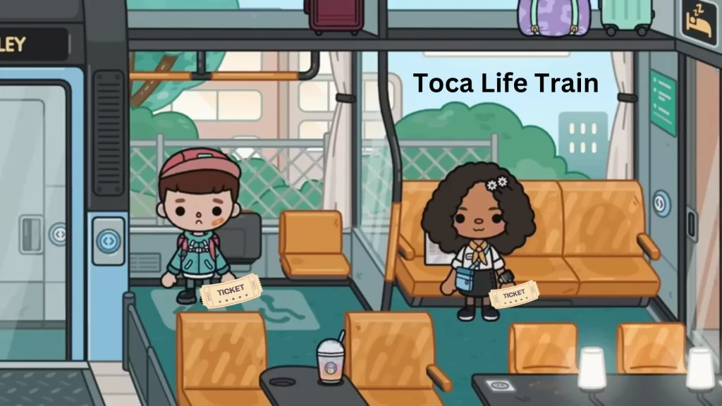 toca life train travel  
