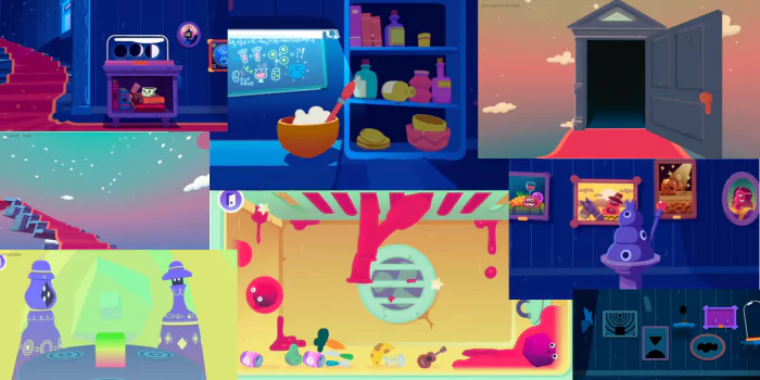 toca mystery house game pictures