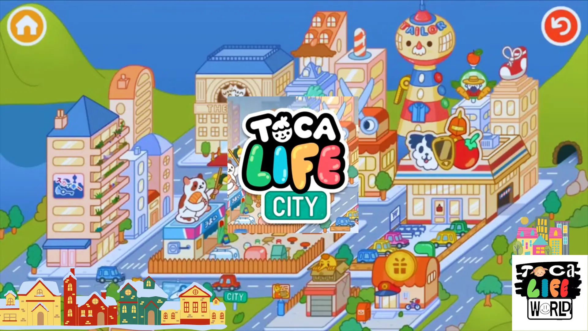 Toca Life: City APK 1 visit bop city with characters