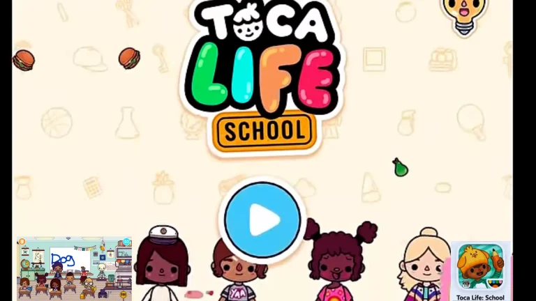 Toca Life: School 14 toca life school APK create stories in school